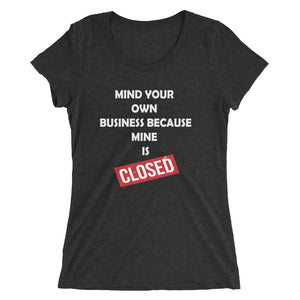 Mind Your Own Business • Pre-Shrunk Tee Liberty Dallas Collection