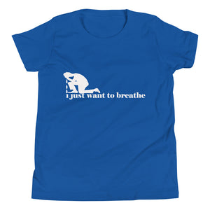 I Just Want To Breathe Youth Short Sleeve Tee Liberty Dallas Collection