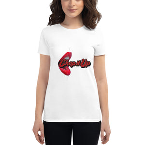 Chop It Up White Tee  Liberty Dallas Collection