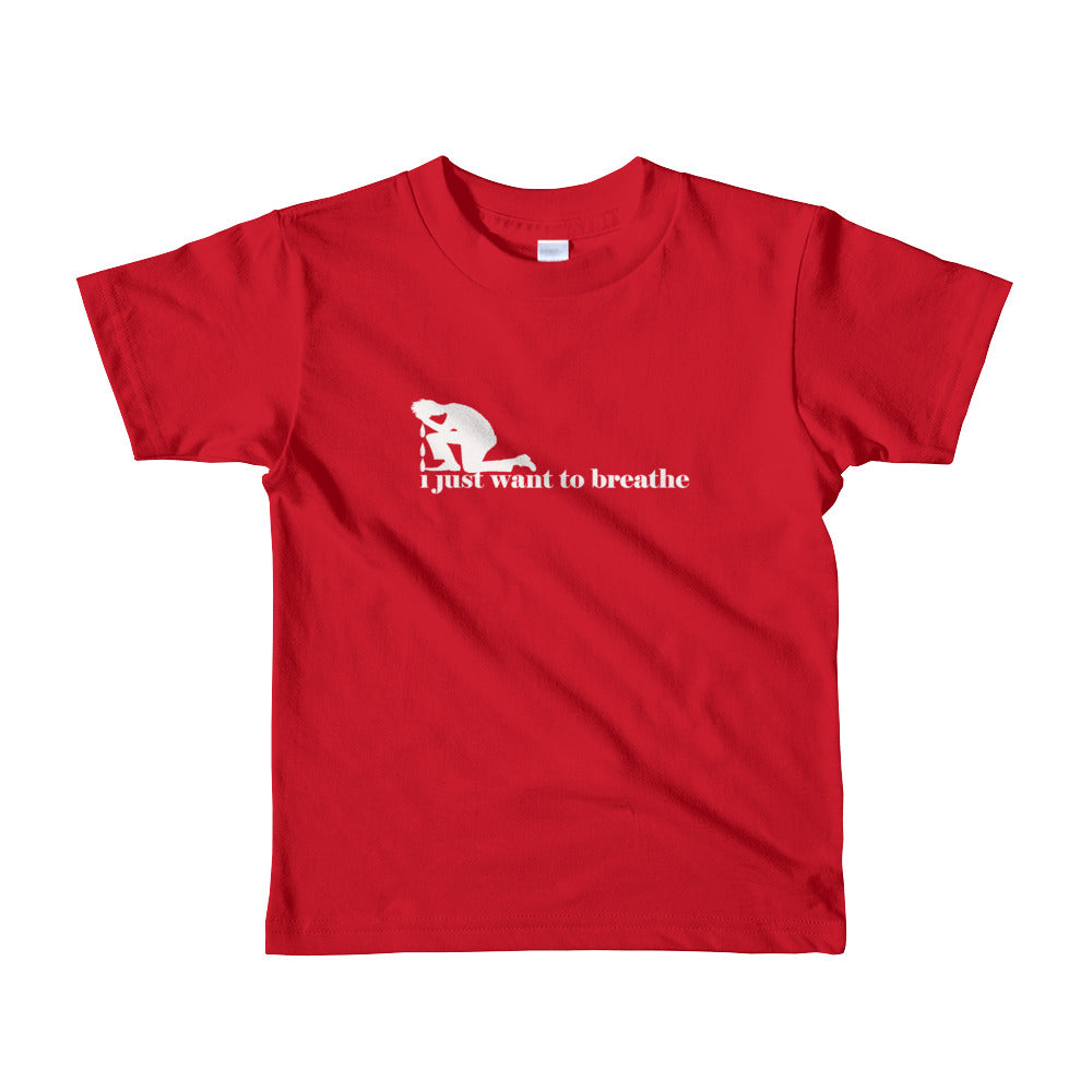 I Just Want To  Breathe Short Sleeve Kids Tee's Liberty Dallas Collection