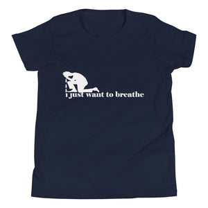 I Just Want To Breathe Youth Short Sleeve Tee Liberty Dallas Collection