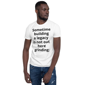 Grinding for Legacy Short-Sleeve Unisex Tee Liberty Dallas Collection