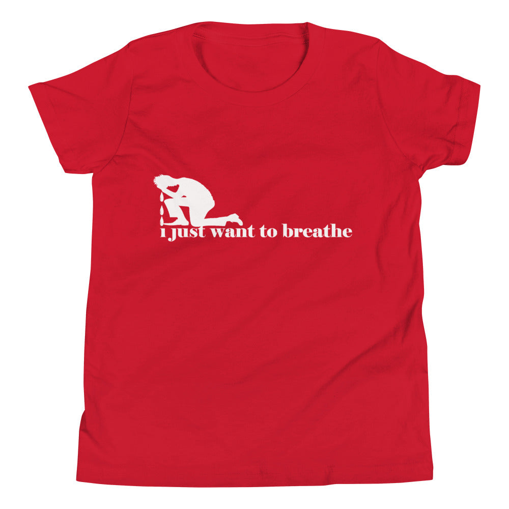I Just Want To Breathe Youth Short Sleeve Tee Liberty Dallas Collection