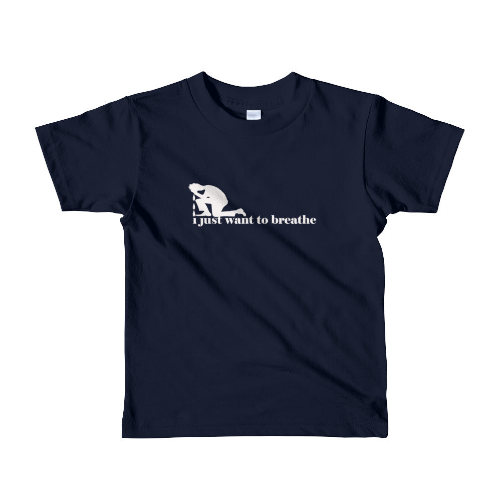 I Just Want To  Breathe Short Sleeve Kids Tee's Liberty Dallas Collection
