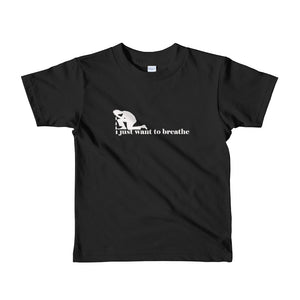 I Just Want To  Breathe Short Sleeve Kids Tee's Liberty Dallas Collection
