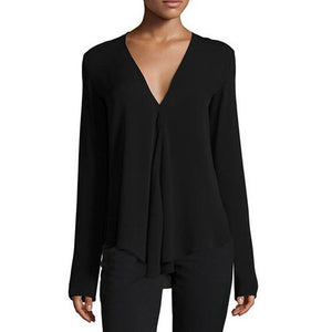 Chiffon Shirt Long Sleeve Blouse