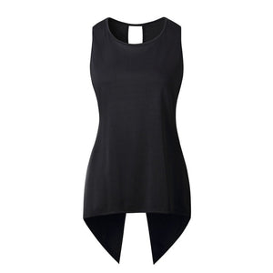 Cross Irregular  Sleeveless Top